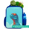 Dino - Zonnebril - Blauw Kinderrugzak - Blauw middel -inhoud_FR