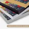 Bloemen - Natuur - Botanisch - Kunst Textielframe zwart klein -USP_kleurenNL