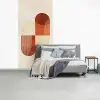 Bogen - Beige - Vormen fotobehang vinyl groot -slaapkamer