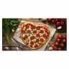 Pizza - Hart - Pepperoni - Tomaat Muismat XXL klein -3d_leeg