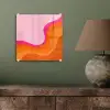 Retro - Waves - Kleurrijk plexiglas 5mm klein -sfeer3