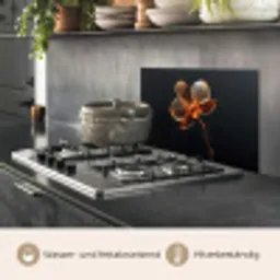 Orchidee - Doorzichtig - Bloem keuken achterwand spatscherm klein -usp_DE
