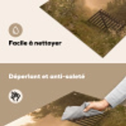 Hek - Natuur - Mist - Veld Inductie beschemer met haakjes middel -ky-schoon-fr