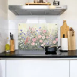 Bloemen - Tuin - Natuur - Kleurrijk Inductie beschemer met haakjes klein -sfeer2