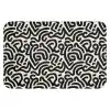 Modern - Abstract - Zwart WCmat klein 1009 -3d