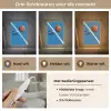Basket - Bal - Blauw - Zwevend Light Box met kabel (Tafellamp) klein -USP_lichtkleurNL