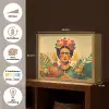 Vrouwelijk - Bloemen - Sieraden Light Box met batterij (Wandlamp) middel -USP_websiteoverzichtNL
