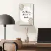 Bloemen - Quote - Zomer - Beige plexiglas 5mm klein -sfeer6