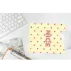 Nice - Stippen - Roze - Geel muismat rubber klein -witbureau