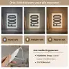 Japandi - Eten - Vintage - Decoratie Light Box met kabel (Wandlamp) klein -USP_lichtkleurNL