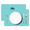 Dinosaurus - Blauw - Zonnebril Placemat vinyl groot -zzsfeer2_Kitchenyeah-website
