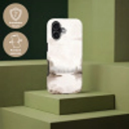 Rivierlandschap - Minimalistisch - Aardetinten Toughcase MagSafe Apple iPhone 17 klein -USP_PrintM_DE