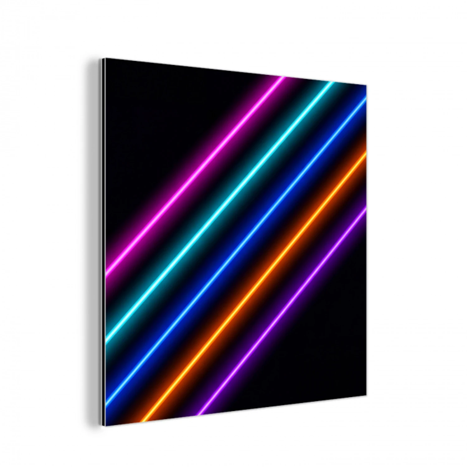Esthetiek - Retro - Neon aluminium wit klein -3d