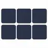 Hexagon - Patroon - Blauw onderzetter kurk middel 366 -3d