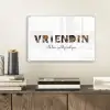 Vriendin - Lettercollage plexiglas 5mm klein -sfeer1