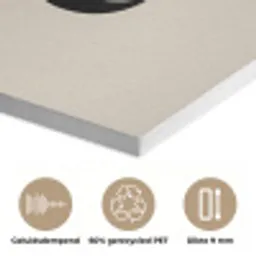 Beige - Winter - Quote - Cozy PET vilt klein -closeup_NL