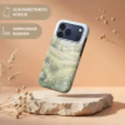 Bloemen veld - Bloemen - Groen Toughcase MagSafe Apple iPhone 17 Pro Max klein -USP_RandenV_NL