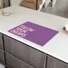 Follow your dreams - Paars - Penseeltextuur Inductie beschermer vinyl 3mm klein -sfeer8