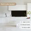 Zeshoek - Zwart - Goud - Bloem keuken achterwand 2 middel 871 -sfeer4_NL