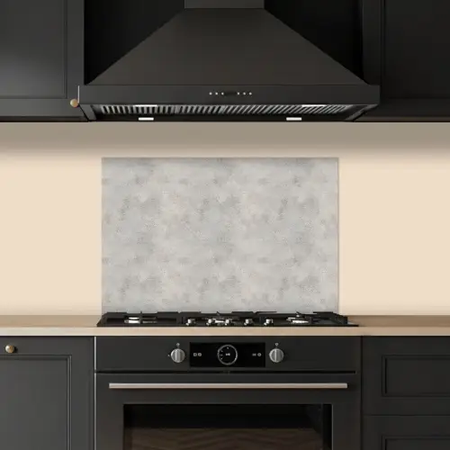 Grijs - Beton - Industrieel keuken achterwand spatscherm klein 900 -sfeer1