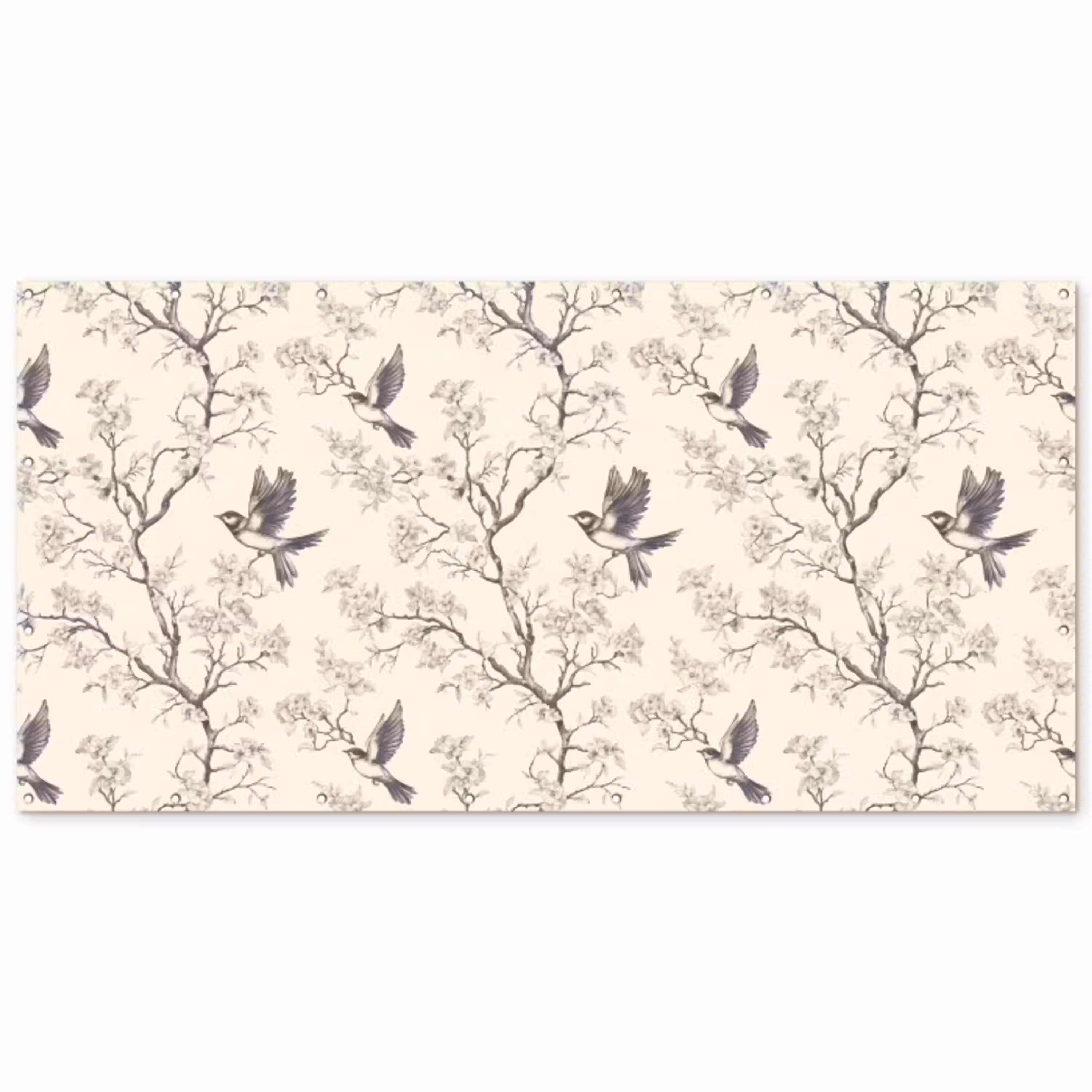 Takken - Vogels - Beige Balkonbeschermer Duitsland klein 596 -zz_3d