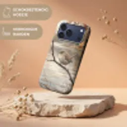 Winterkoninkje - Tak - Rivier - Natuur - Sfeervol Toughcase MagSafe Apple iPhone 17 Pro Max klein -USP_RandenV_NL