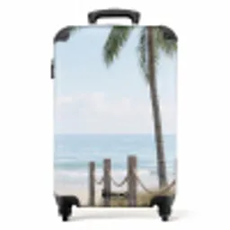 Palmbomen - Pad - Horizon NBS - Handbagage koffer - Volwassenen Unisex middel -productfoto_recht