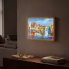 Architectuur - Kleurrijk - Kunst - Modern Light Box met batterij (Wandlamp) middel -sfeer1