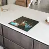 Zomerse Zoetheid in de Keuken Inductie beschermer vinyl 3mm middel -sfeer8