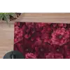 Dahlias - Bloemen - Rood muismat rubber klein 262 -closeup