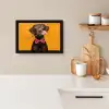 Hond - Oranje - Roos - Valentijn KitchenYeah - Keuken - Fotolijst klein -sfeer1