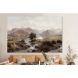 Berglandschap - Meer - Bergen - Vallei - Klassiek forex 5mm xxl -bovenbank