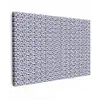 Oceaan - Bubbel - Blauw - Wit Tuinposter op houten frame 2 cm dik klein 845 -3d
