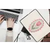 Tulp - Lijst - Ovaal - Illustratie laptophoes neopreen klein -bureau