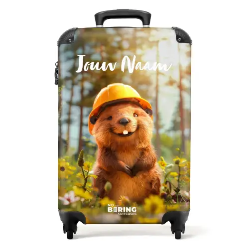 Benno Bloembouwer NBS - Handbagage koffer - Kinderen Unisex middel -productfoto_recht