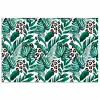Dierenprint - Panter - Bladeren - Tropisch - Jungle poster papier klein -3d