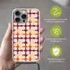 Modern - Patroon - Kleurrijk Hoesje iPhone 16 Pro Max met koord klein 804 -sfeer2_NL