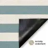 Strepen - Modern - Blauw Deurmat klein 898 -antislip_NL