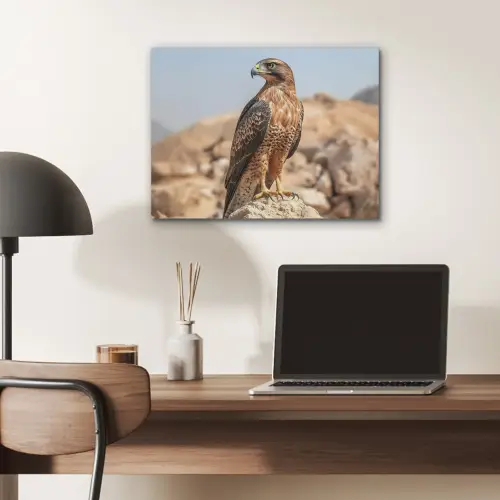 Valk - Vogel - Rots - Macht PET vilt klein -sfeer5