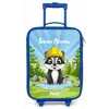 Wally werkbeer Kinderkoffer - Blauw klein -zz3dotto