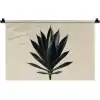 Agaveplant - Symmetrisch - Groen Wandkleed katoen klein -zz3d