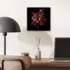 Bloemen - Boeket - Sierlijk aluminium wit klein -sfeer5