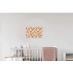 Bloesem - Koolmees - Roze Muursticker klein 286 -kinderkamer