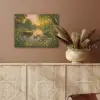 Eenden - Vijver - Bloemen PET vilt klein -sfeer4