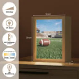 Football - Veld - Stadion - Sport Light Box met kabel (Kinderlampje) klein -USP_DE