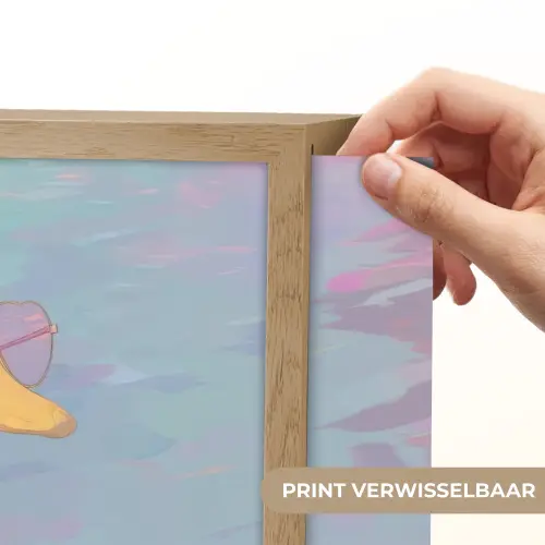 Eend - Zonnebril - Water Light Box met batterij (Wandlamp) middel -USP_websiteprintNL