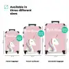 Cartoonicorn NBS - Handbagage koffer - Kinderen Unisex middel zzzzzzVergelijking_3EN