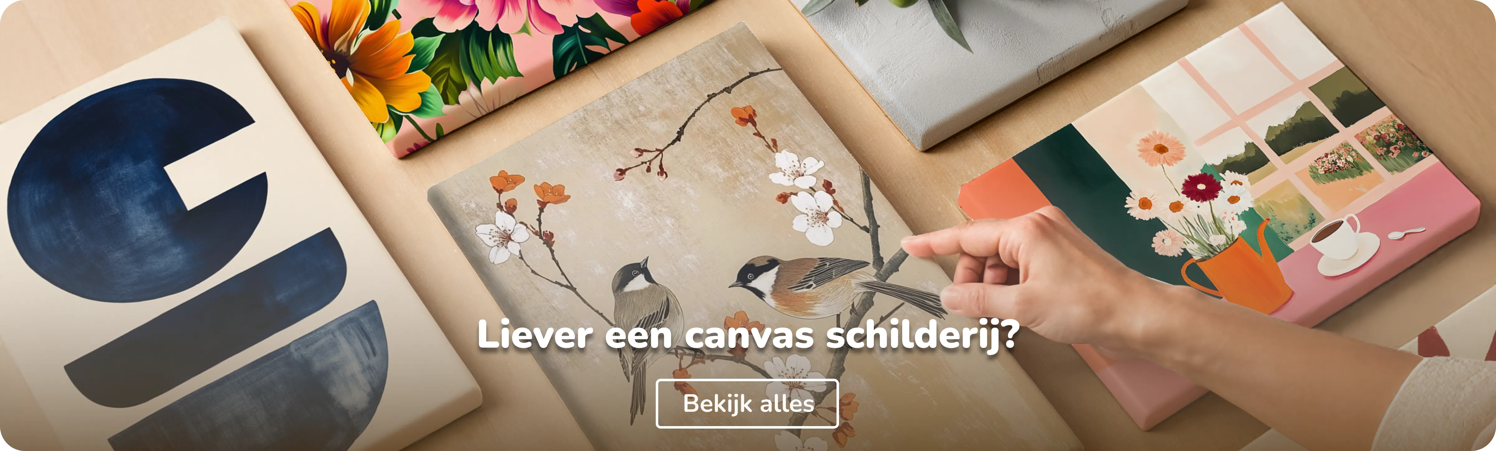 Canvas schilderijen collecties