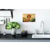 Vrouwelijk - Bloemen - Sieraden Muursticker klein -keuken