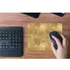 Industrieel - Textuur - Goud muismat rubber klein 262 -toetsenbord